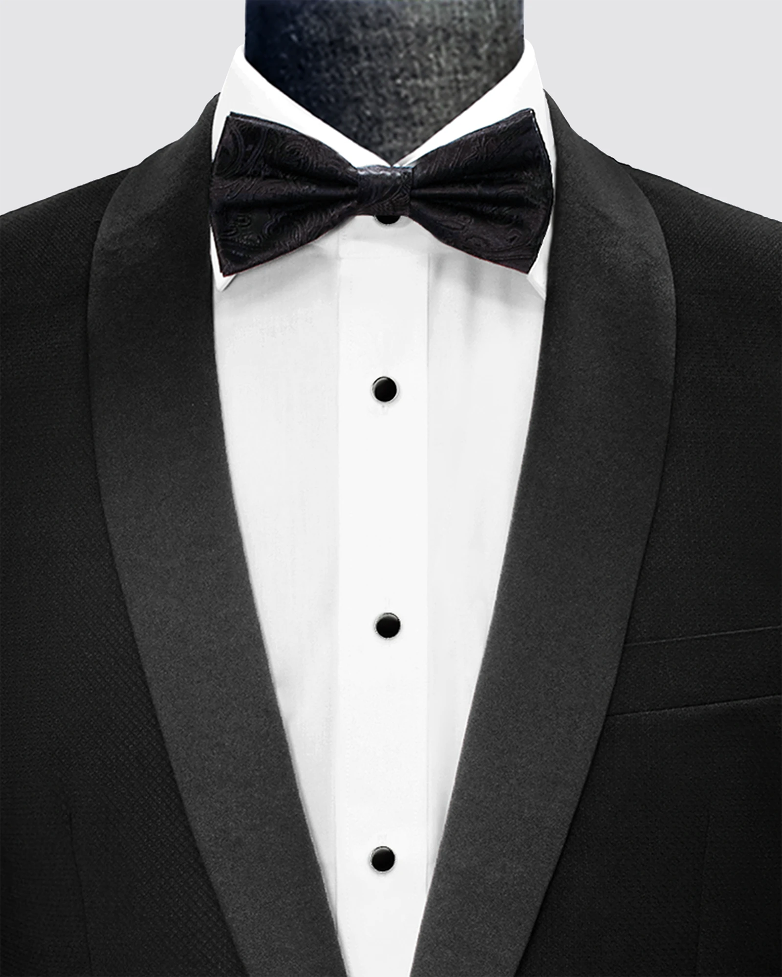 Boston Model 203 Black Shawl Lapel Tuxedo - Image 3