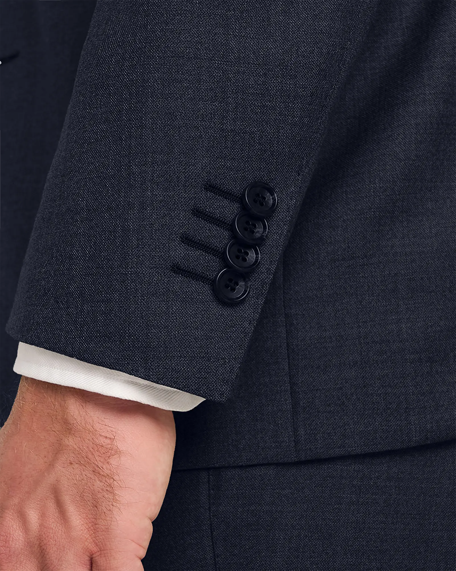 Rembrandt Steel Blue Nailhead Cooper Suit - Image 4