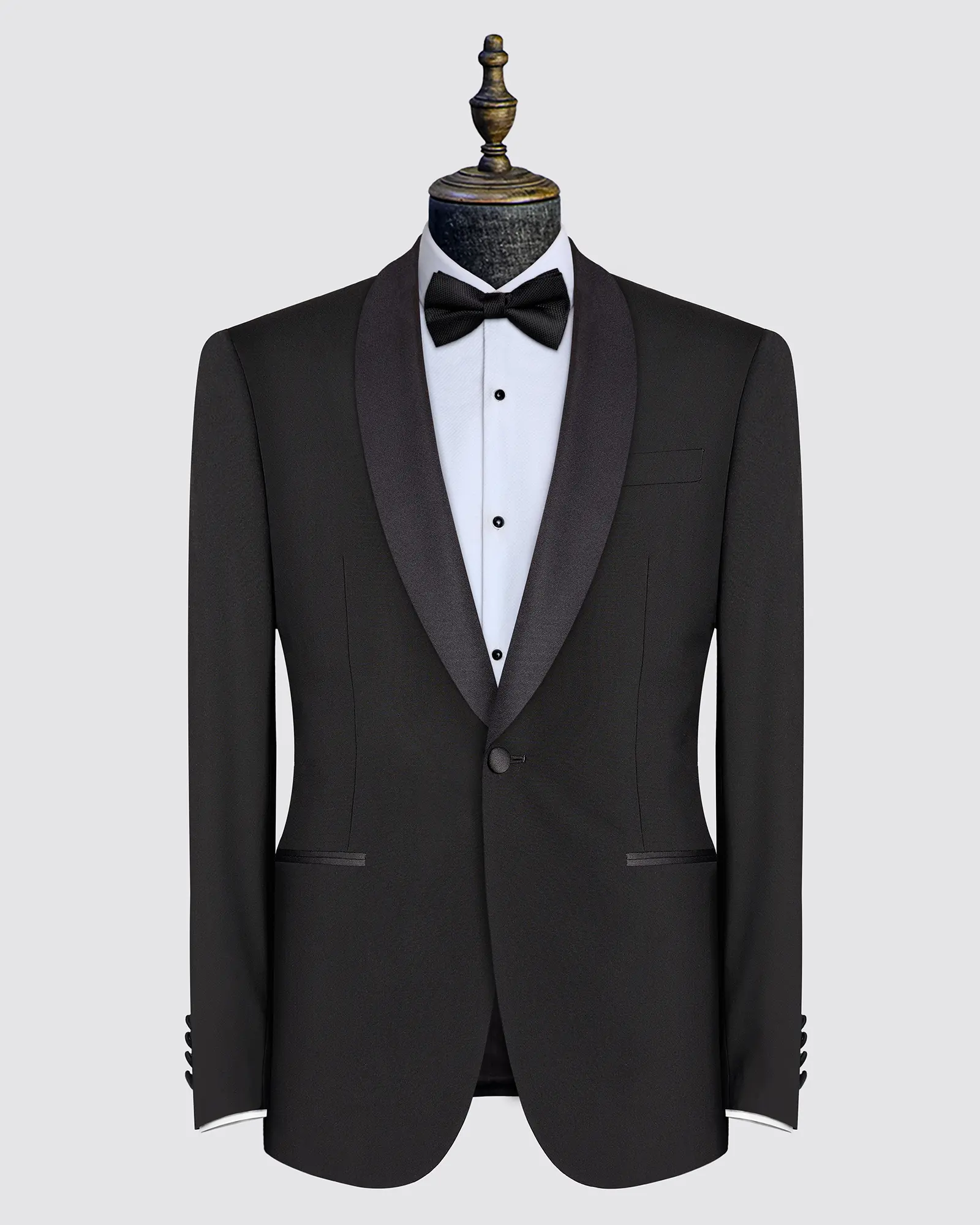 Rembrandt Bryan Black Shawl Lapel Tuxedo