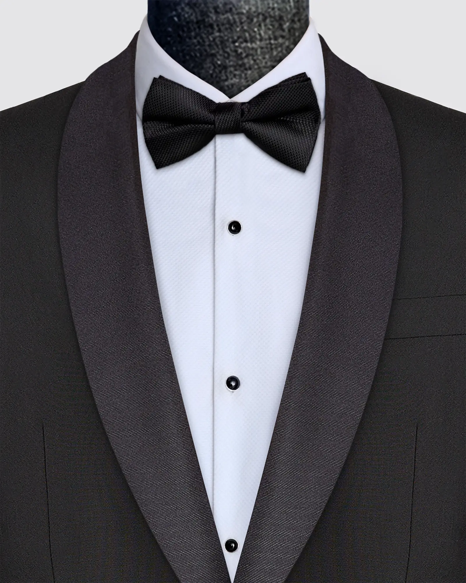 Rembrandt Bryan Black Shawl Lapel Tuxedo - Image 3