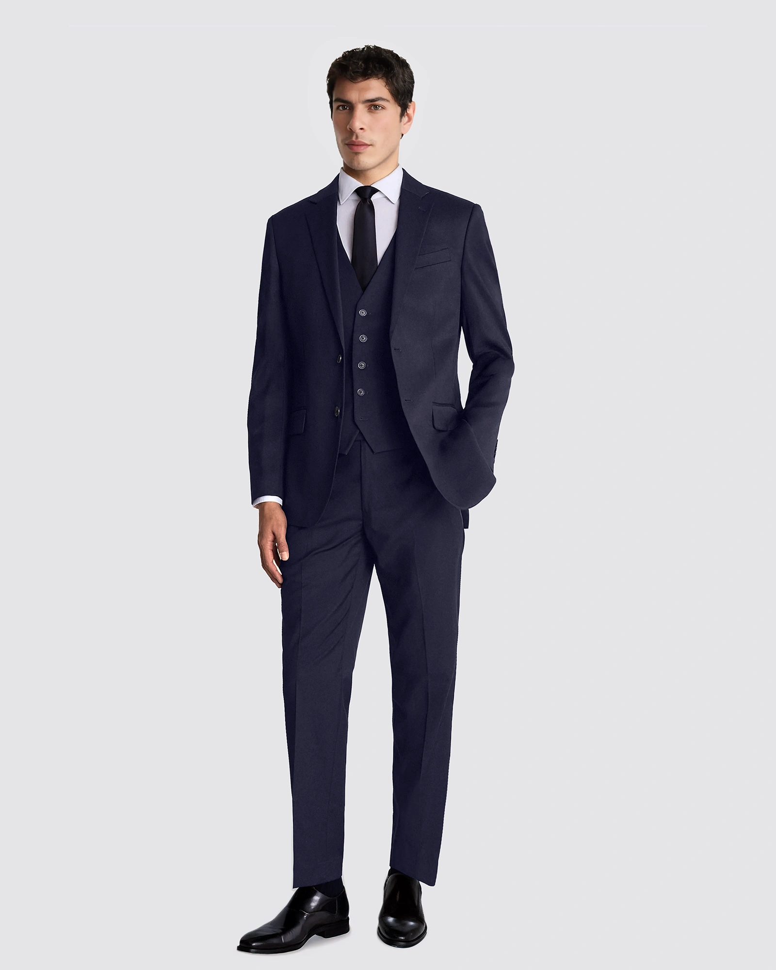 SR D7 Navy Lounge Suit - Image 2
