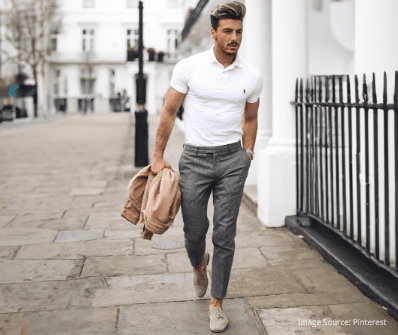 outfit grey pants
